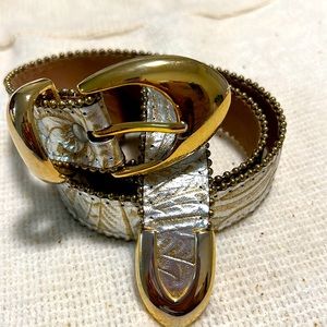 Vintage Simon Leather Belt